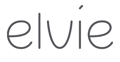 Elvie logo - app development for Elvie Pump and Elvie Trainer.