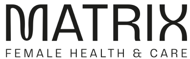 Matrix logo - female health & care.
