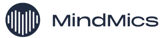  Mind Mics logo - earbuds for real-time bio-tracking.