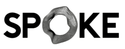 SPOKE logo - mental health music therapy app.
